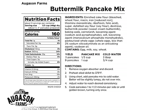Augason Farms: Butter Powder Pouch